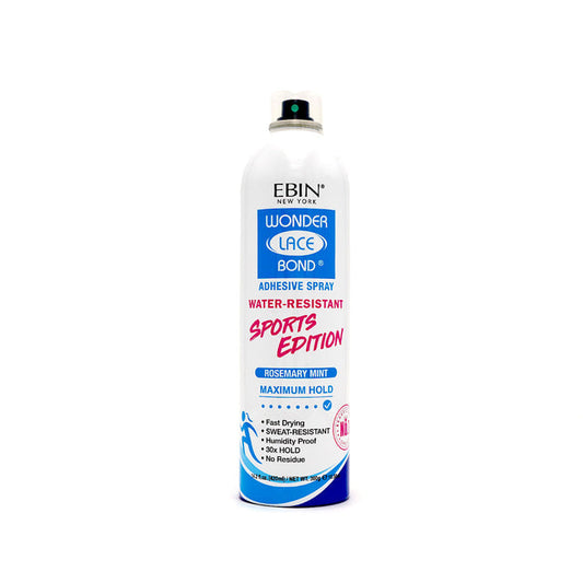 EBIN Wonder Lace Wig Bond Adhesive Spray - Sports Edition Maximum Hold 6.08oz