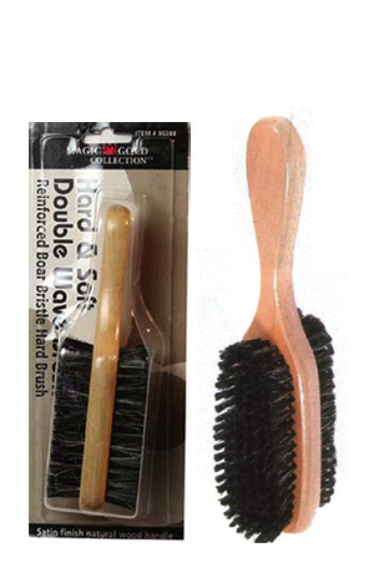 Magic Gold Soft & Hard Double Club Brush #90287 - Beautiful Black Hair