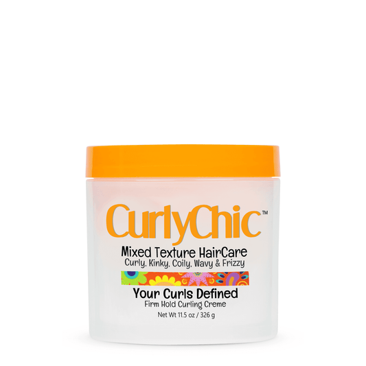 Curly Chic Your Curls Defined Firm Hold Curling Creme - Beautiful Black Hair