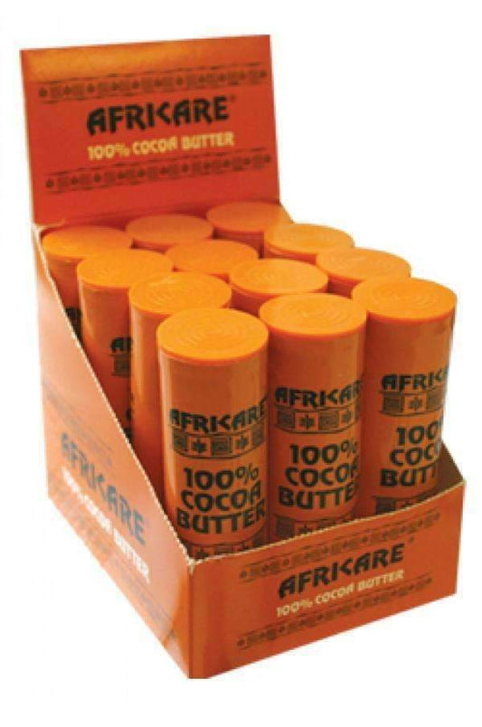 AfriCare Cocoa Butter Moisturizer Sticks 12 Pack - Beautiful Black Hair