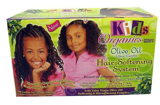 Africa's Best Organic Kids Softening Kit - Beautiful Black Hair