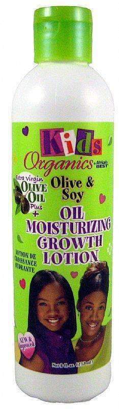 Africa's Best Organics Olive Soy & Oil Moisturizing Growth Lotion For Kids - Beautiful Black Hair