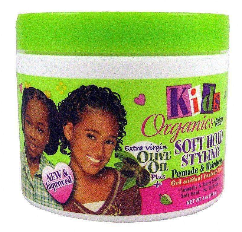 Africa's Best Organics Kids Soft Hold Styling Pomade & Hairdress - Beautiful Black Hair
