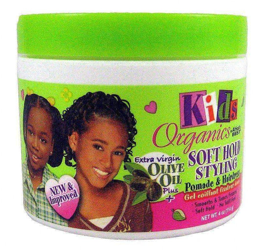 Africa's Best Organics Kids Soft Hold Styling Pomade & Hairdress - Beautiful Black Hair