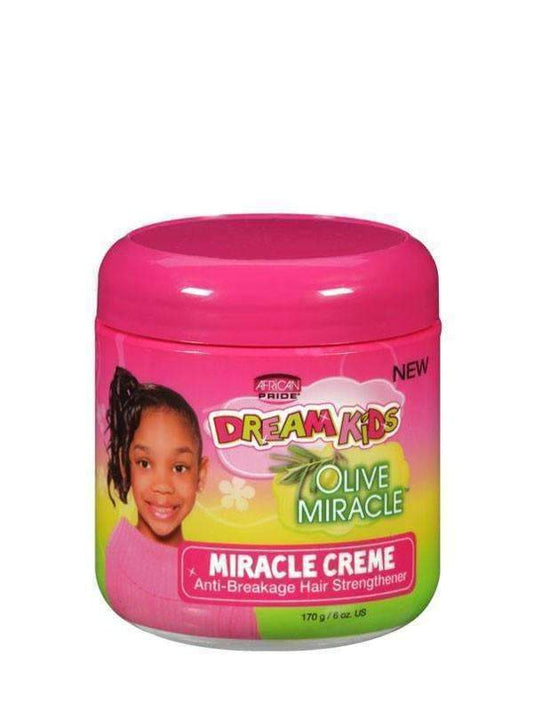 African Pride Dream Kids Miracle Creme Anti-Breakage Hair Strengthener - Beautiful Black Hair