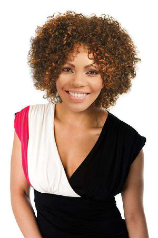 Magic Gold Synthetic Wig Alia - Beautiful Black Hair