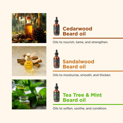 NK Absolute Beard Beard Oil - Tea Tree Oil
