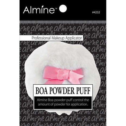 Almine Boa Powder Puff w/ Ribbon #4232