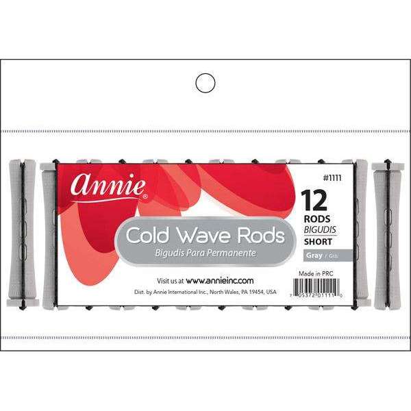 Annie Cold Wave Rods 1/2" Short #1111 Grey - Dollar Deal