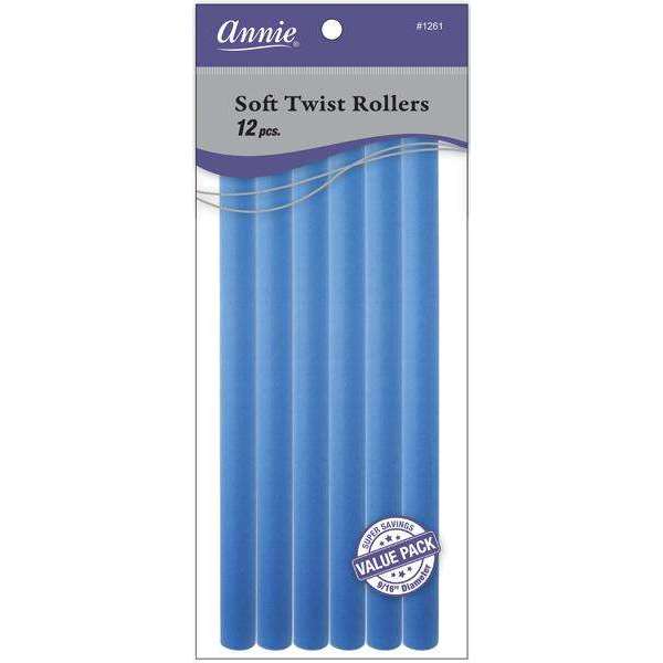 Annie Soft Twist Rollers 9/16" Value Pack #1261
