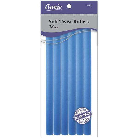 Annie Soft Twist Rollers 9/16" Value Pack #1261