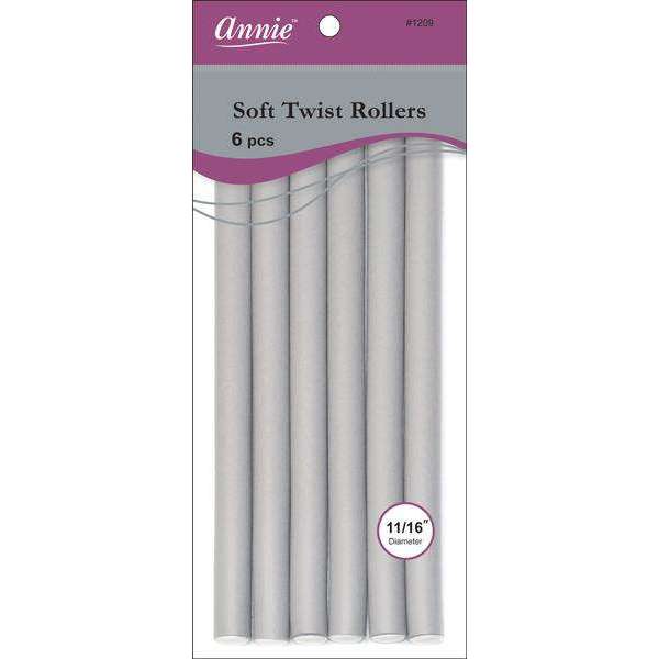 Annie Soft Twist Rollers 11/16" #1209