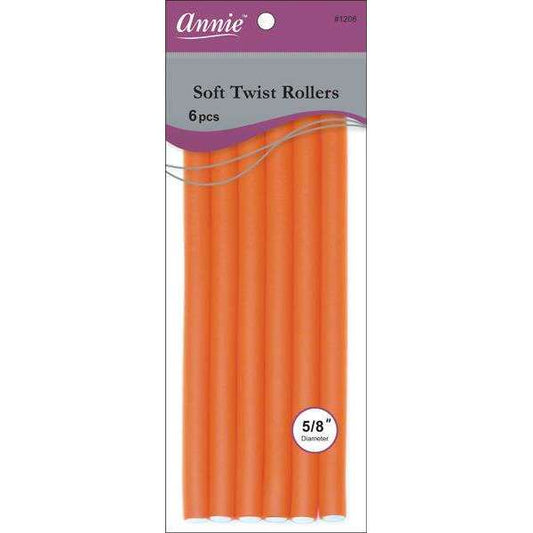 Annie Soft Twist Rollers 5/8" #1208