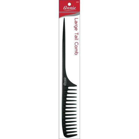 Annie Tail Comb Large Black #38