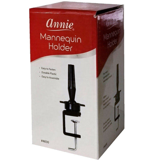 Annie Mannequin Holder #4830 - Beautiful Black Hair