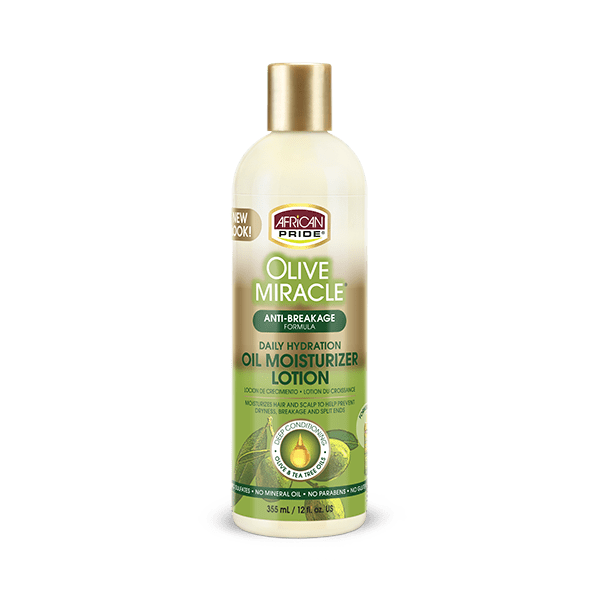 African Pride Olive Miracle Moisturizer Lotion - Beautiful Black Hair