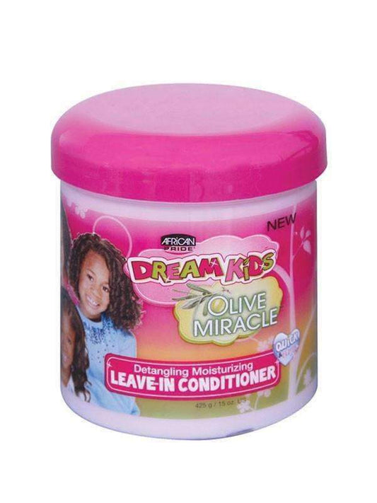 African Pride Dream Kids Olive Miracle Leave-In Conditioner - Beautiful Black Hair