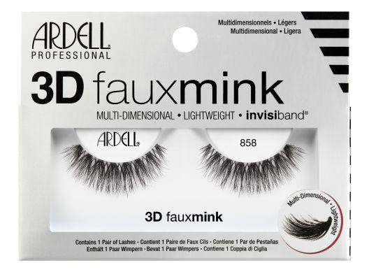 Ardell 3D Faux Mink Lashes - 858 - Beautiful Black Hair