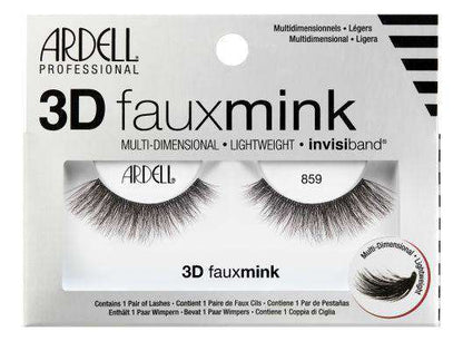 Ardell 3D Faux Mink Lashes - 859 - Beautiful Black Hair