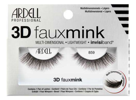Ardell 3D Faux Mink Lashes - 859 - Beautiful Black Hair