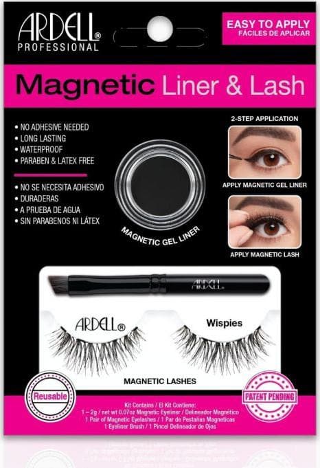 Ardell Magnetic Liner & Lash - Wispies - Beautiful Black Hair