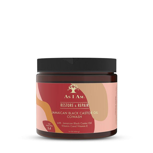 As I Am Restore & Repair Jamaican Black Castor Oil Co-Wash - Beautiful Black Hair