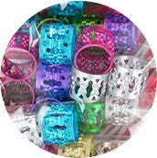 10 pcs Magic Gold Braid Accessories - Assorted - Dollar Deals