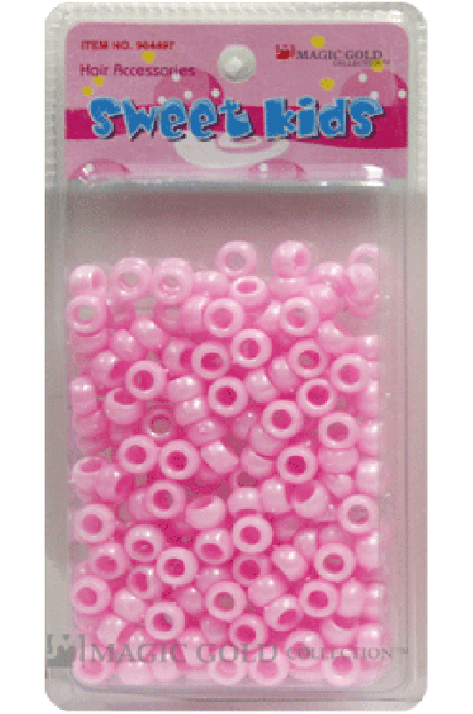 Sweet Kids Hair Beads - Pearl Pink #1627 - Beautiful Black Hair