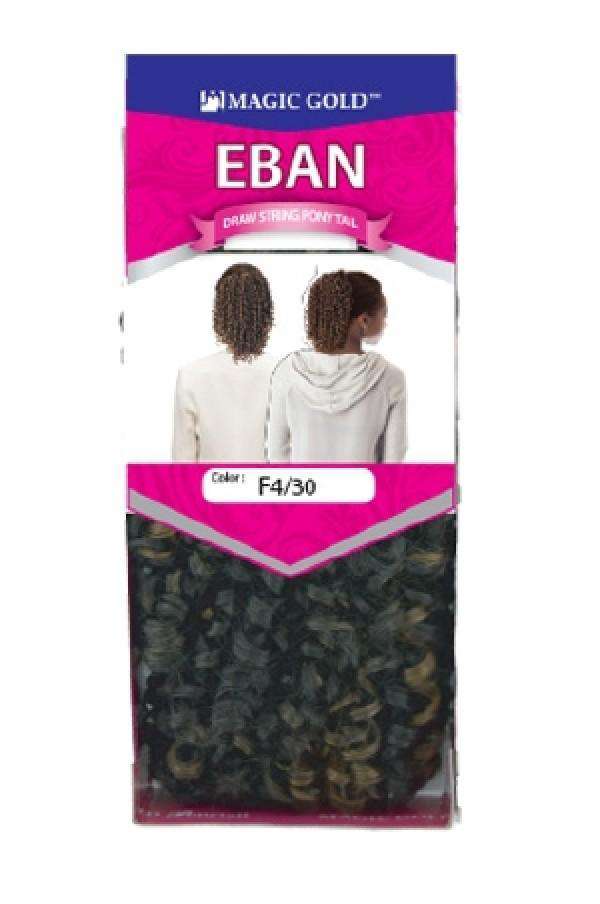 Magic Gold Drawstring Ponytail Eban - Beautiful Black Hair