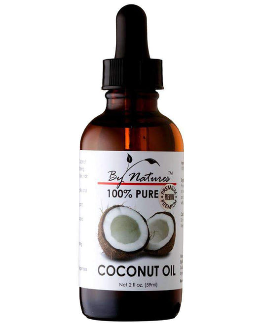 By Natures 100% Pure Coconut Oil - Beautiful Black Hair