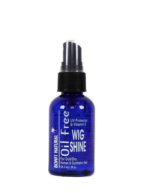 Bonfi Natural Oil Free Wig Shine 2oz - Beautiful Black Hair