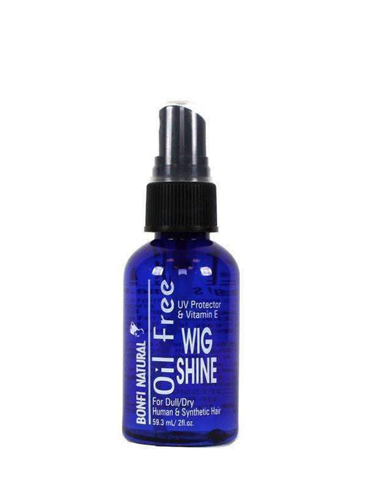 Bonfi Natural Oil Free Wig Shine 2oz - Beautiful Black Hair