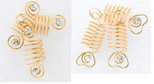 I Love My Locs Braid Ring - Gold