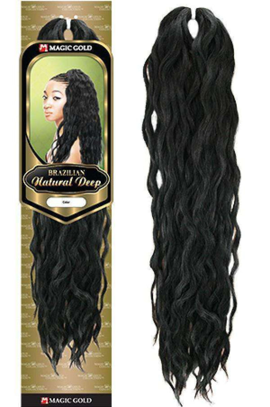 Magic Gold Brazilian Yaki Natural Deep Braid - Beautiful Black Hair