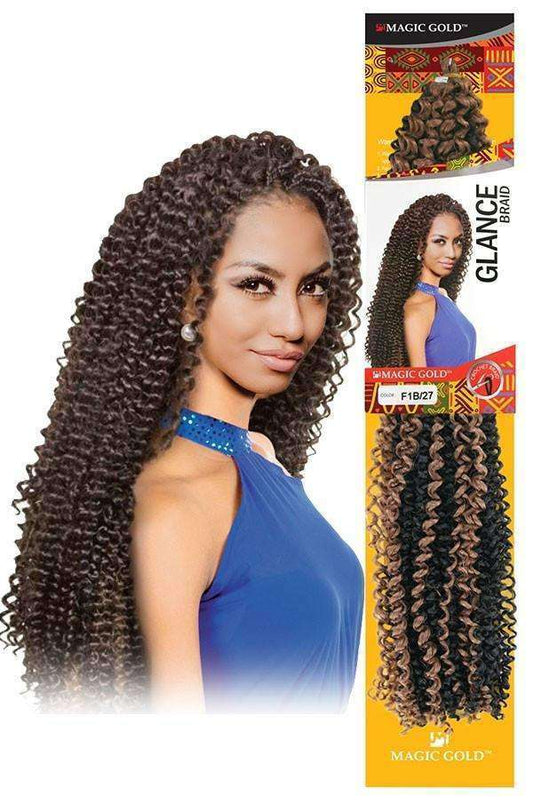 Magic Gold Glance - Beautiful Black Hair