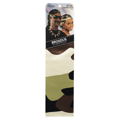 Broadus Collection Headwrap Scarf - Camo
