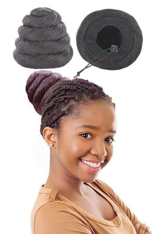 Magic Gold Drawstring Bun 2 - Beautiful Black Hair