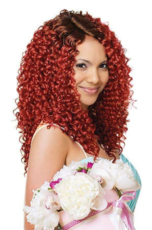 Magic Gold Synthetic Lace Front Wig Bunny - Beautiful Black Hair