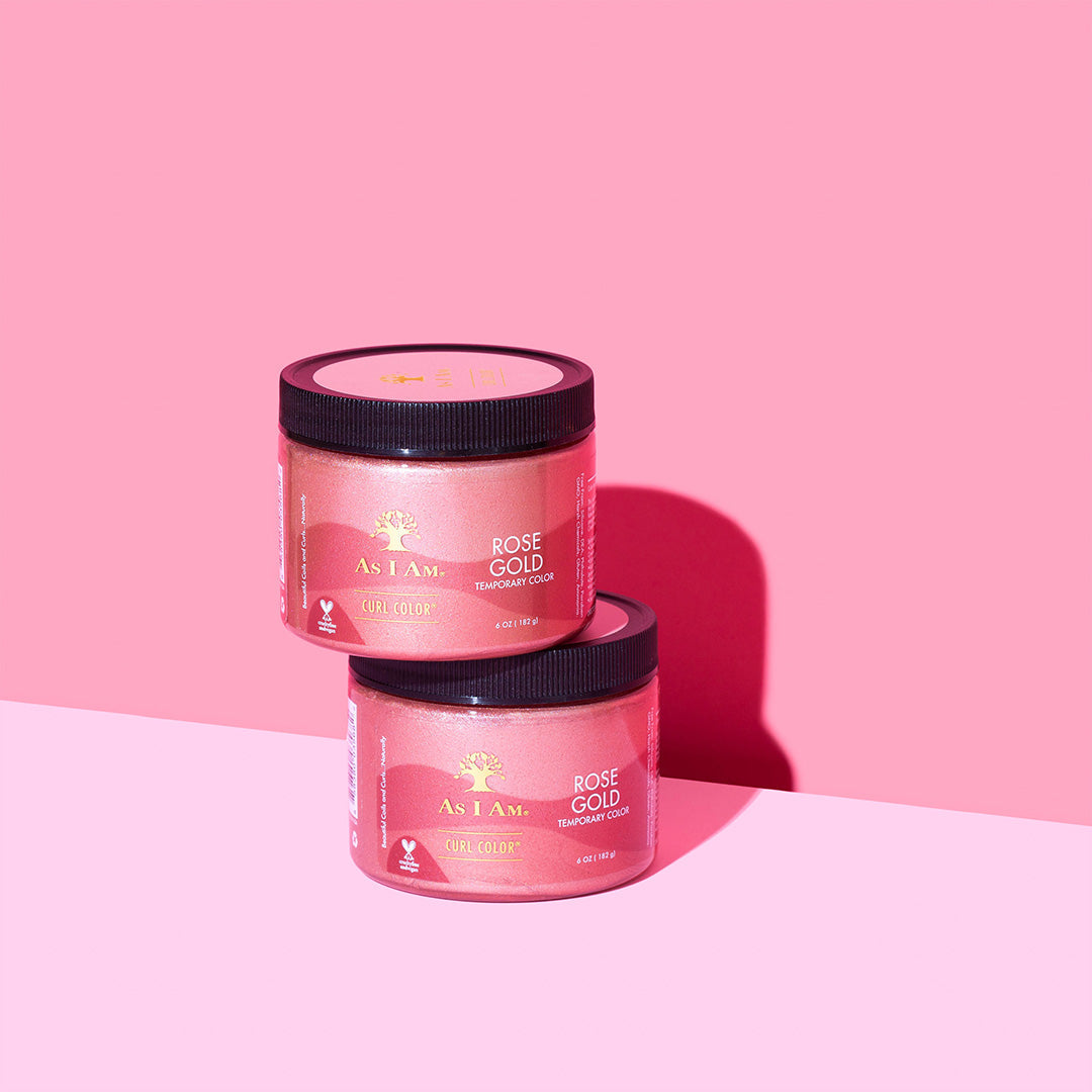 As I Am Curl Color Temporary Hair Color - Rose Gold