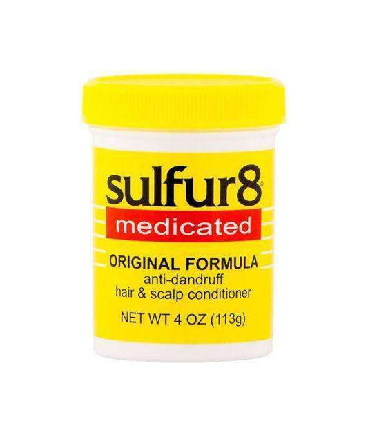 Sulfur8 Medicated Hair & Scalp Conditioner Original Formula 4oz - Beautiful Black Hair