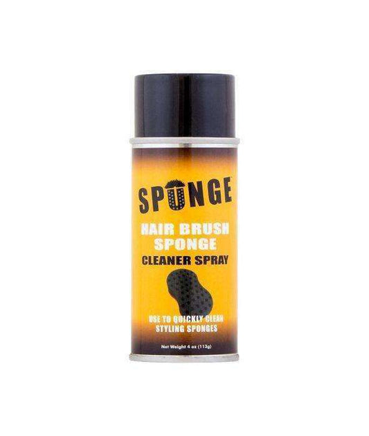 Spunge Hair Brush Sponge Cleaner Spray 4oz - Beautiful Black Hair