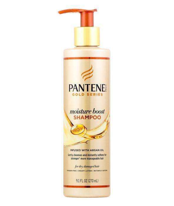 Pantene Gold Series Moisture Boost Shampoo - Beautiful Black Hair