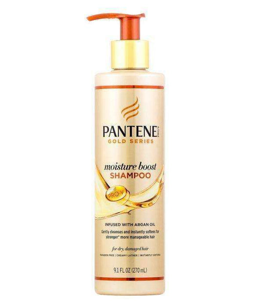 Pantene Gold Series Moisture Boost Shampoo - Beautiful Black Hair