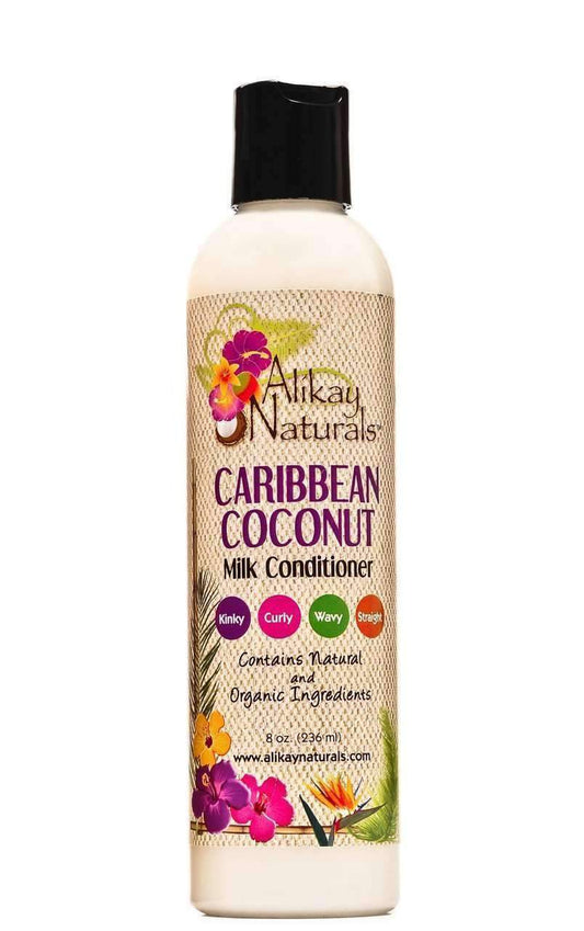 Alikay Naturals Caribbean Coconut Milk Conditioner 8oz - Beautiful Black Hair