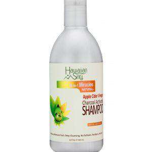 Hawaiian Silky 14 In 1 Miracles Natural Apple Cider Vinegar Charcoal Activated Shampoo - Beautiful Black Hair