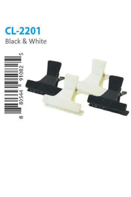Magic Gold Collection Butterfly Clips Small #CL2201 - Beautiful Black Hair