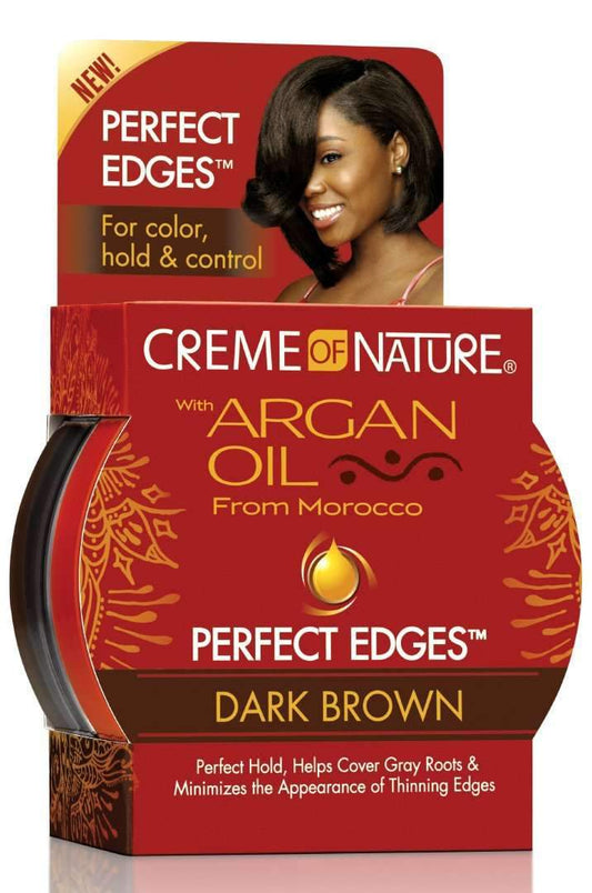Creme Of Nature Perfect Edges Dark Brown - Beautiful Black Hair