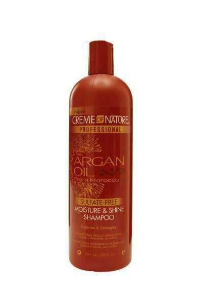 Creme Of Nature Argan Oil Sulfate-Free Moisture & Shine Shampoo 20oz - Beautiful Black Hair