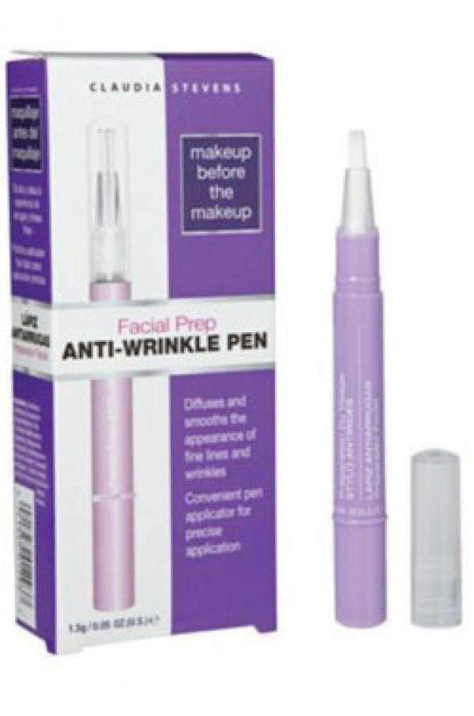 Claudia Stevens Makeup Before the Makeup Facial Prep Anti-Wrinkle Pen - Beautiful Black Hair