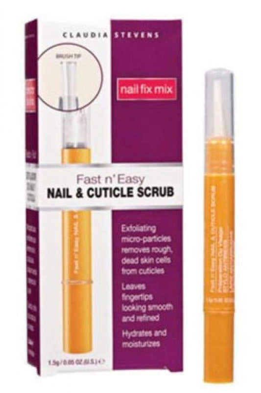 Claudia Stevens Nail Fix Mix Fast n' Easy Nail & Cuticle Scrub - Beautiful Black Hair
